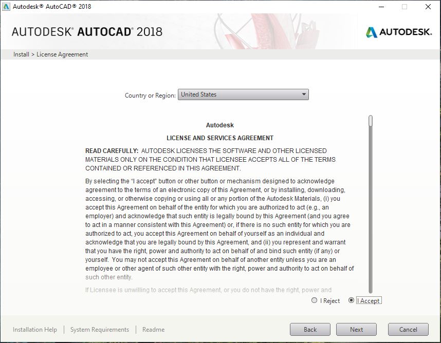 Hướng dẫn cài đặt Autocad 2018 chi tiết