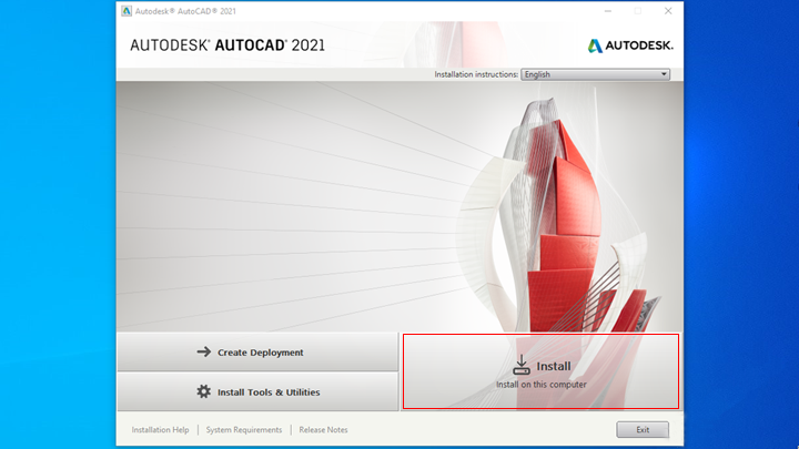 Hướng dẫn cài đặt phần mềm AutoCAD 2021