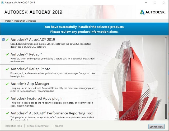 Hướng dẫn cài đặt sau khi đã tải AutoCAD 2019 full về máy